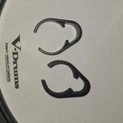 Kẹp giữ dây cáp siêu chắc chắn cho bộ trống Roland V-Drums