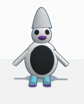 Mô hình chú chim cánh cụt (Little Penguin) đáng yêu cho in 3D - Image 1
