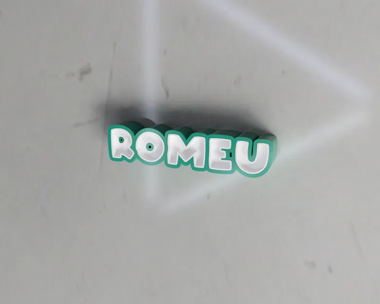 Bảng tên 3D Romeu (Romeu 3D Name Sign) - Image 4