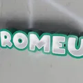 Bảng tên 3D Romeu (Romeu 3D Name Sign) - Thumbnail 5