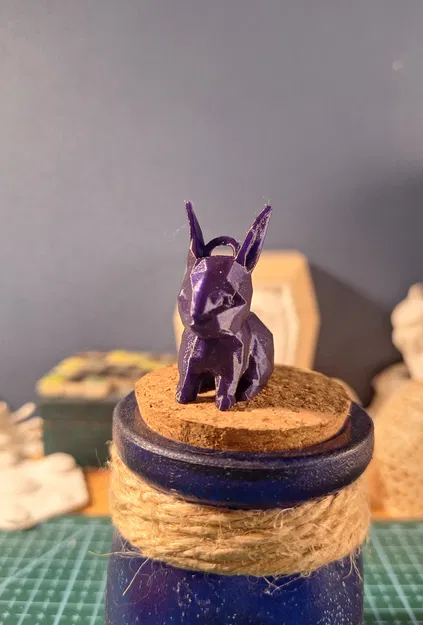 Móc khóa hình thú phong cách Low Poly - Image 2