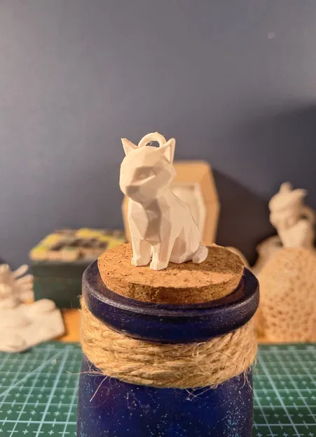 Móc khóa hình thú phong cách Low Poly - Image 4