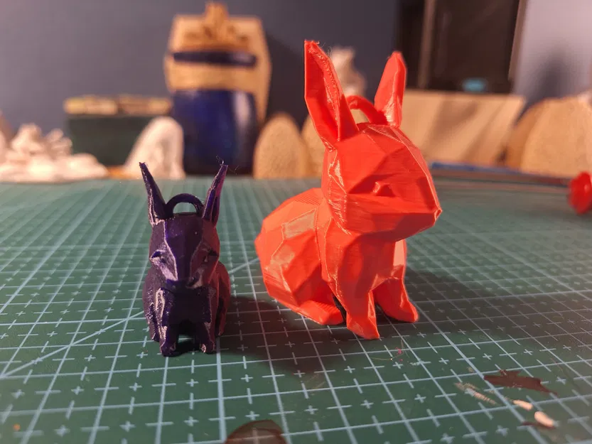 Móc khóa hình thú phong cách Low Poly - Image 7