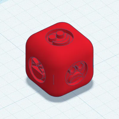 Khối Lập Phương Emoji (Emoji Faces Cube)