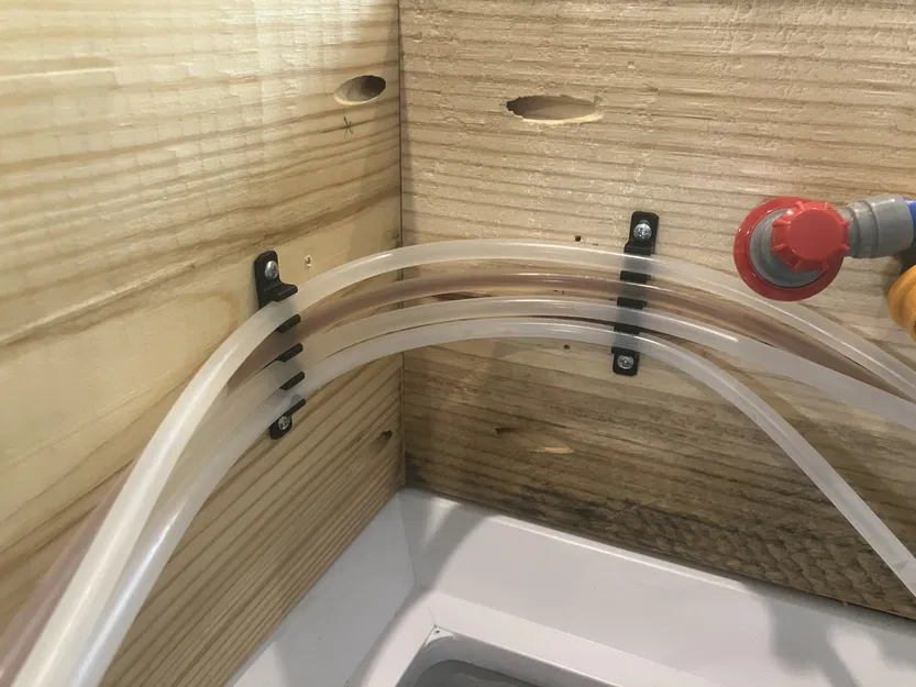 Bộ giá đỡ 4 ống Duotight/EVABarrier 8mm - Image 2