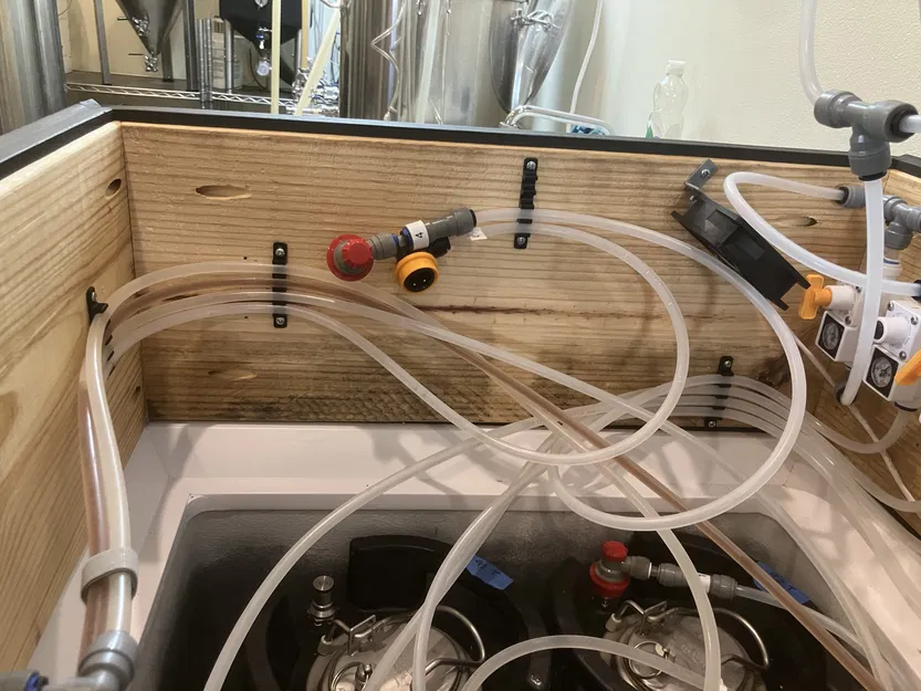 Bộ giá đỡ 4 ống Duotight/EVABarrier 8mm - Image 3