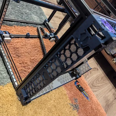 Bộ ốp skirt hông/sau dạng lưới không quạt cho Voron 350