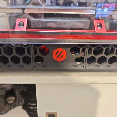 Mod ốp skirt tổ ong không màn hình cho máy in 3D Voron 2.4