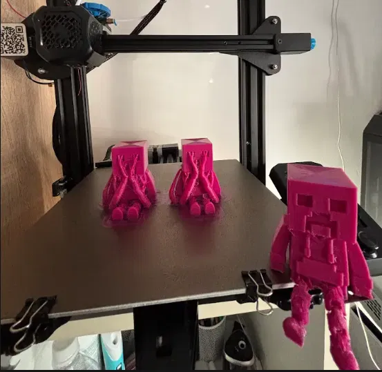 Mô hình Creeper từ Minecraft độc đáo để in 3D - Image 1