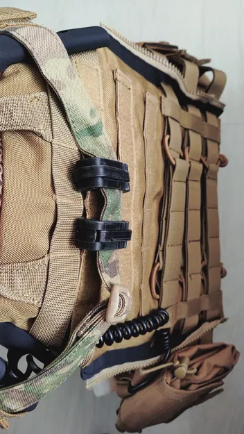 Kẹp giữ dây đeo đa năng cho áo chiến thuật (Sling Catch Strap) - Image 4