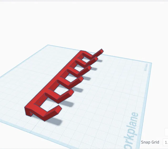 Móc treo chìa khóa gắn tường tiện lợi - File in 3D miễn phí - Image 2