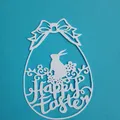 Mẫu trang trí trứng Phục sinh Happy Easter in 3D - Thumbnail 3