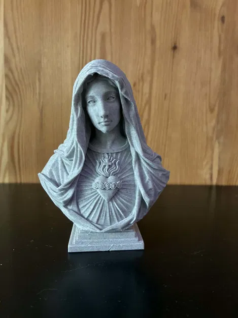 Tượng Bán Thân Đức Mẹ Maria thành Nazareth - Image 2