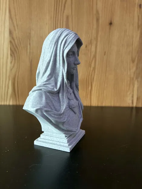 Tượng Bán Thân Đức Mẹ Maria thành Nazareth - Image 4