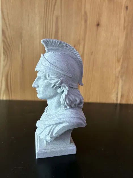 Mô hình tượng bán thân Achilles (Akhilleus) - Anh hùng thần thoại Hy Lạp - Image 3