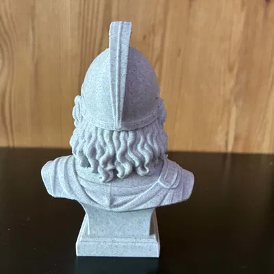 Mô hình tượng bán thân Achilles (Akhilleus) - Anh hùng thần thoại Hy Lạp