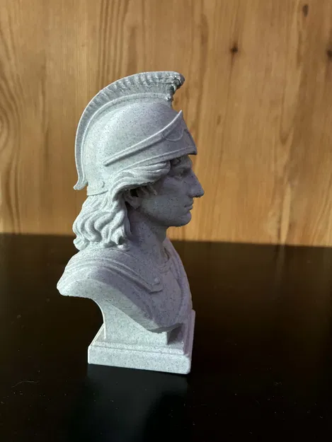 Mô hình tượng bán thân Achilles (Akhilleus) - Anh hùng thần thoại Hy Lạp - Image 5