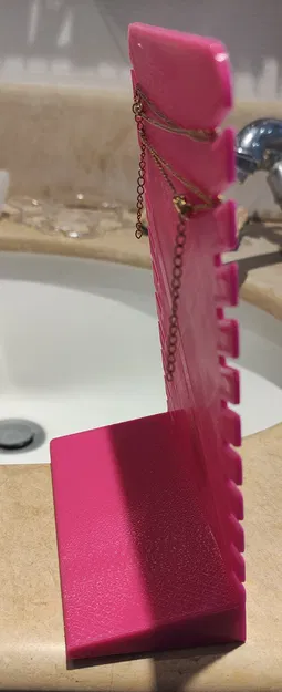 Giá treo dây chuyền 3D (Support Colliers) tiện lợi cho bàn trang điểm - Image 1