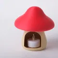 Đế cắm nến LED hình nấm phong cách tối giản cho nến Tealight - Thumbnail 2