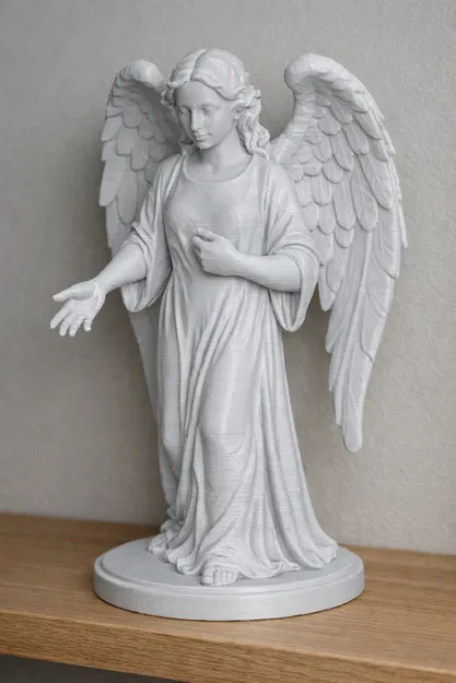 Tượng Thiên Thần Hộ Mệnh (Guardian Angel) - Tinh xảo và thanh tao - Image 1