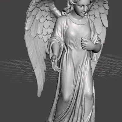 Tượng Thiên Thần Hộ Mệnh (Guardian Angel) - Tinh xảo và thanh tao