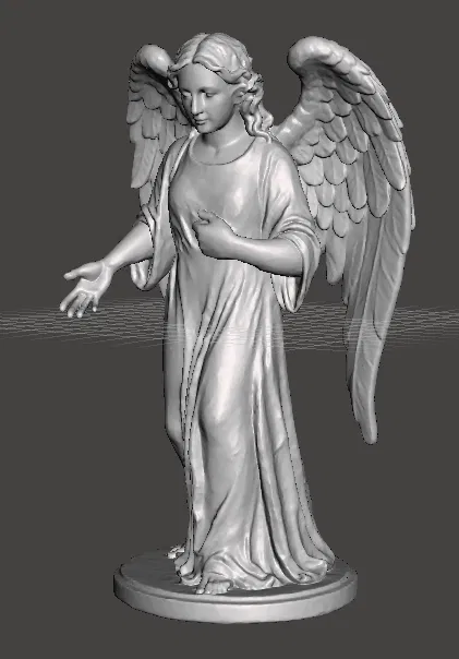 Tượng Thiên Thần Hộ Mệnh (Guardian Angel) - Tinh xảo và thanh tao - Image 3