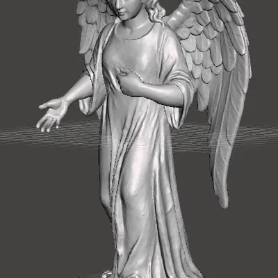 Tượng Thiên Thần Hộ Mệnh (Guardian Angel) - Tinh xảo và thanh tao