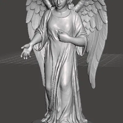 Tượng Thiên Thần Hộ Mệnh (Guardian Angel) - Tinh xảo và thanh tao