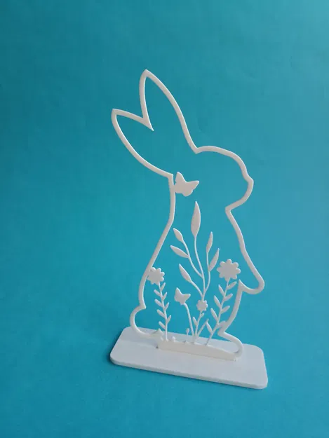 Vật trang trí chú thỏ Phục Sinh in 3D cực xinh - Image 2