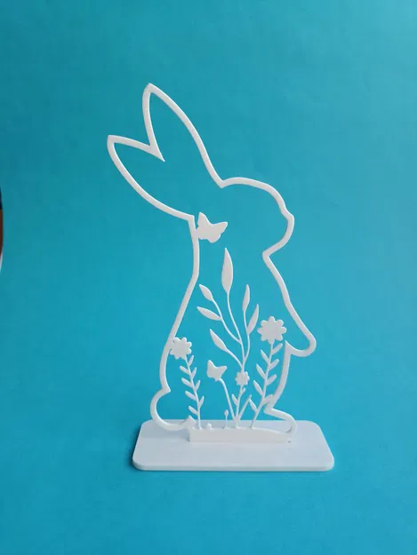 Vật trang trí chú thỏ Phục Sinh in 3D cực xinh - Image 3