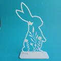 Vật trang trí chú thỏ Phục Sinh in 3D cực xinh - Thumbnail 3