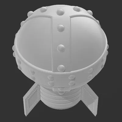 Mô hình pháo hoa Komodo 3000 từ phim Malcolm in the Middle in 3D