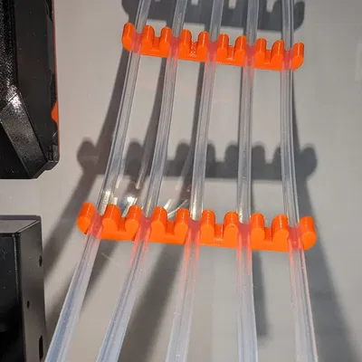 Bộ kẹp và quản lý ống PTFE gọn gàng cho máy in 3D MMU