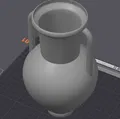 Mẫu bình cổ Amphora trang trí 3D - Thiết kế cổ điển tinh tế - Thumbnail 2