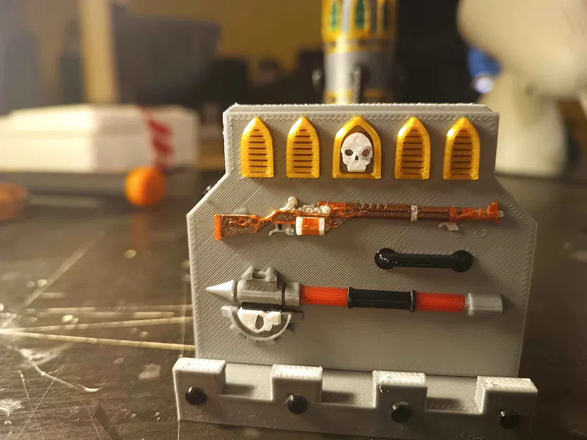 Giá đỡ tai nghe và tay cầm phong cách Tech Support Priest - Image 2