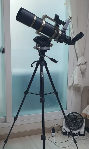 Kính thiên văn khúc xạ cầm tay (Thấu kính: 80mm F500) - Image 4