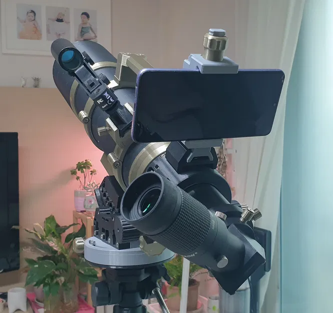 Kính thiên văn khúc xạ cầm tay (Thấu kính: 80mm F500) - Image 5