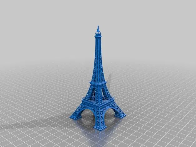 Mô hình tháp Eiffel tối ưu cho máy in 3D SLA - Image 1
