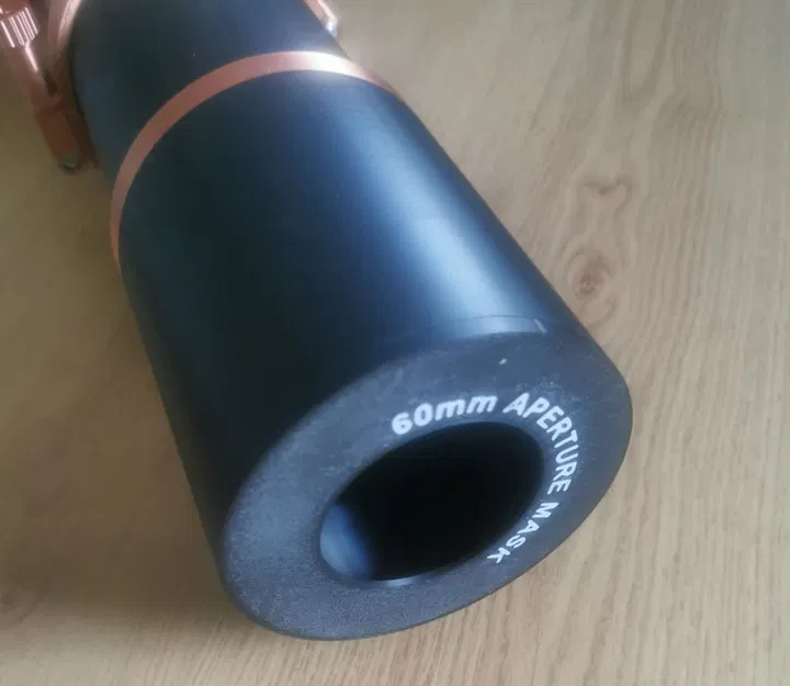 Mặt nạ giảm khẩu độ 60mm (Moon Mask) cho kính thiên văn 110mm - Image 1