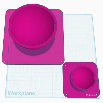 Bộ Jig căn chỉnh quả châu Giáng sinh (50mm & 100mm) cho xTool F1 Ultra / F2 Ultra