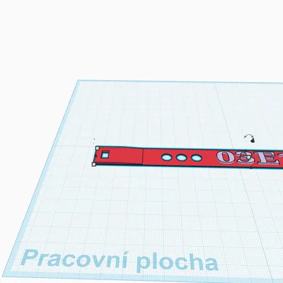 Nhãn định danh đường ống 3D (štitek na potruby) tùy chỉnh tiện lợi