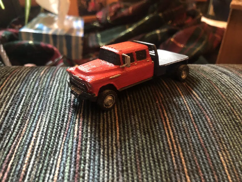 Mô hình 1957 Chevy Apache Crewcab (Bản độ thùng dài) - Image 1