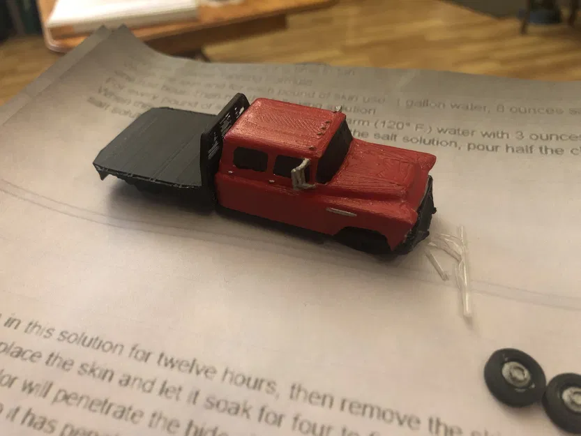 Mô hình 1957 Chevy Apache Crewcab (Bản độ thùng dài) - Image 5