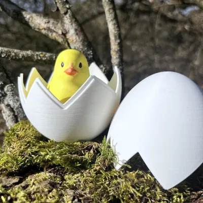 Trứng Phục Sinh Có Thể Đựng Kẹo Kèm Gà Con