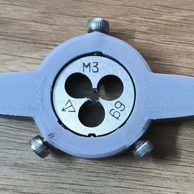 Tay cầm bàn ren 20mm cho M3, M4, M5, M6