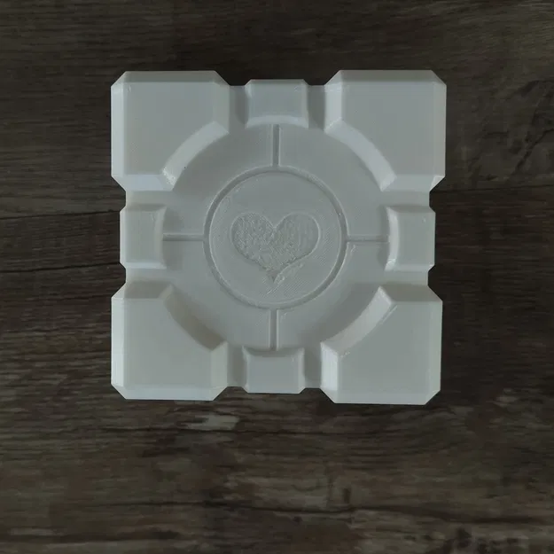 Hộp Companion Cube với Ngăn Chia và Nắp Hít Nam Châm - Image 4