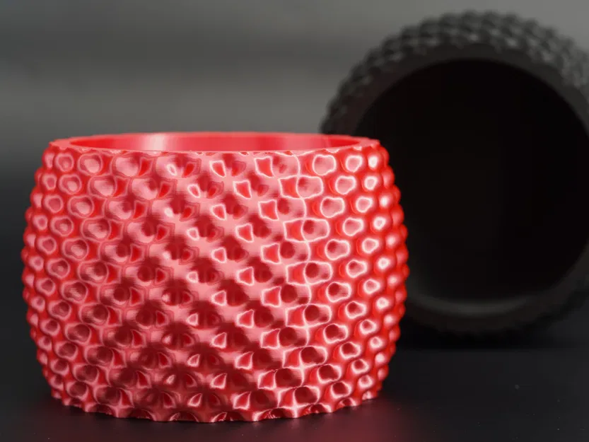 Bình hoa Bubble Planter - Thiết kế bề mặt bong bóng hữu cơ - Image 1