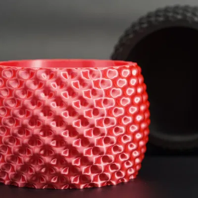 Bình hoa Bubble Planter - Thiết kế bề mặt bong bóng hữu cơ