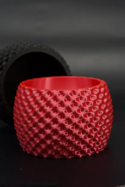 Bình hoa Bubble Planter - Thiết kế bề mặt bong bóng hữu cơ - Image 3