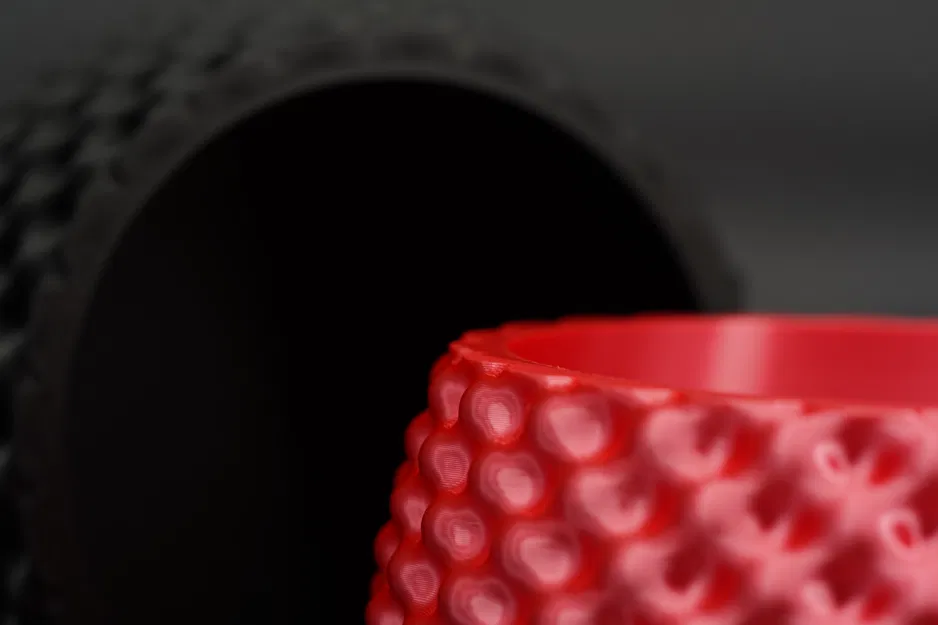 Bình hoa Bubble Planter - Thiết kế bề mặt bong bóng hữu cơ - Image 4